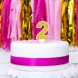 Preview: Number Candle - 2 - Gold